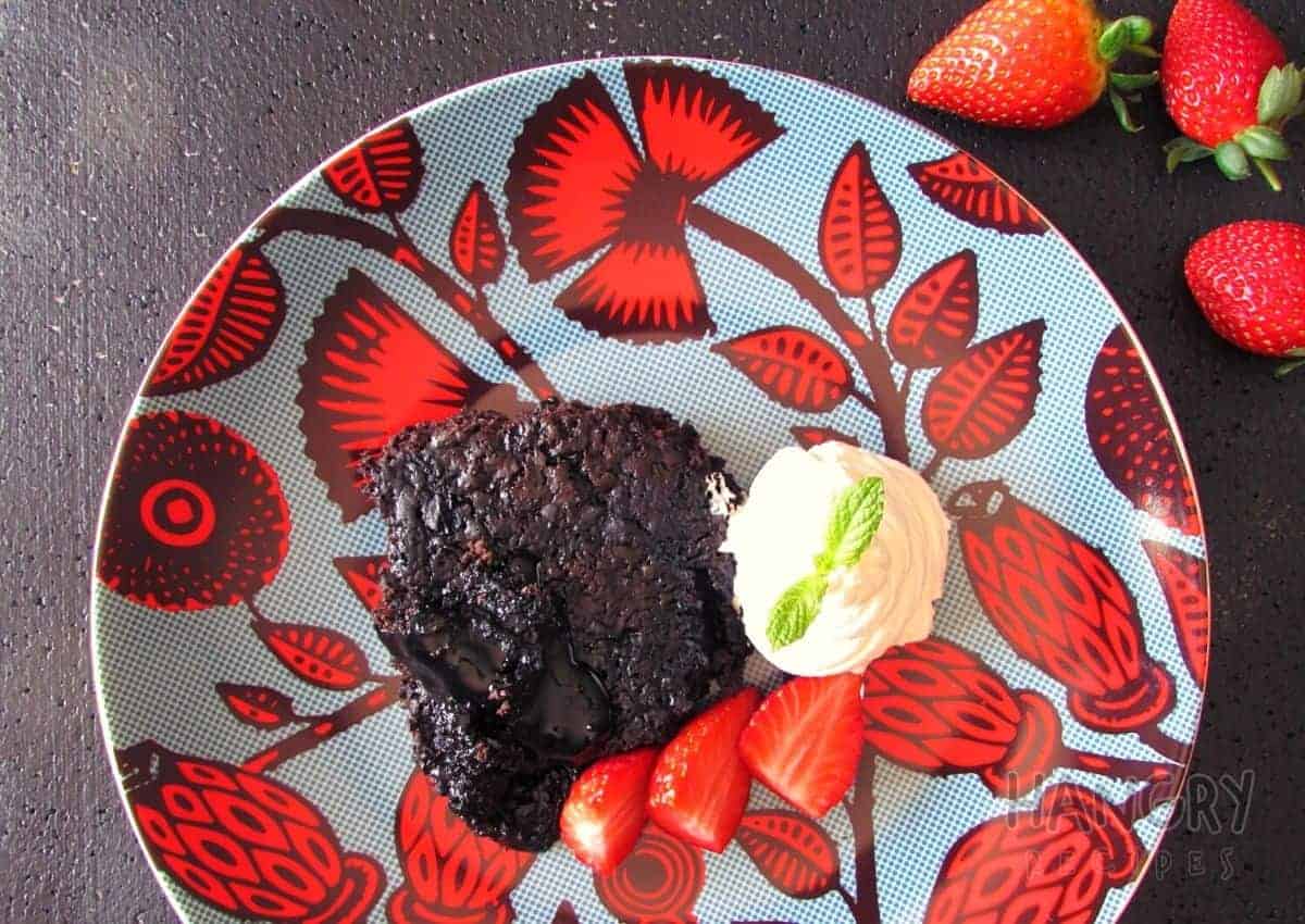 Rich Chocolate Pudding with the most decadent sauce ever