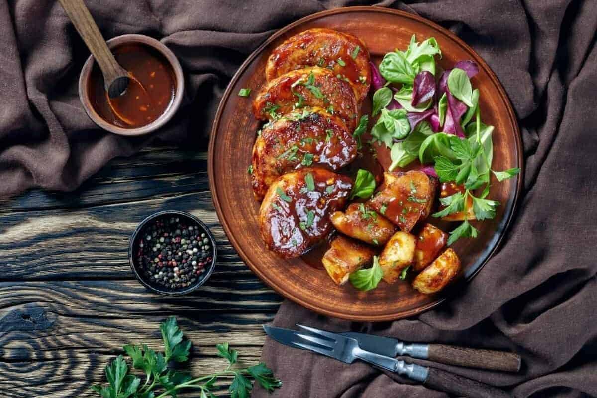 Sticky Asian Pork Chops