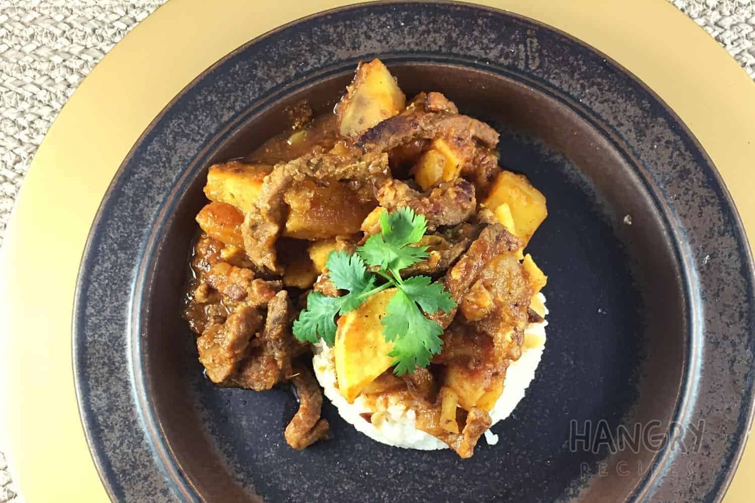 Beef and Sweet Potato Curry