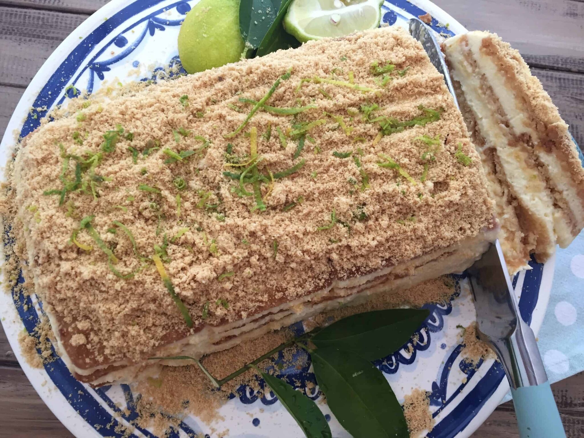 Super Sweet Layered Condensed Milk Fridge Tart Hangry Recipes