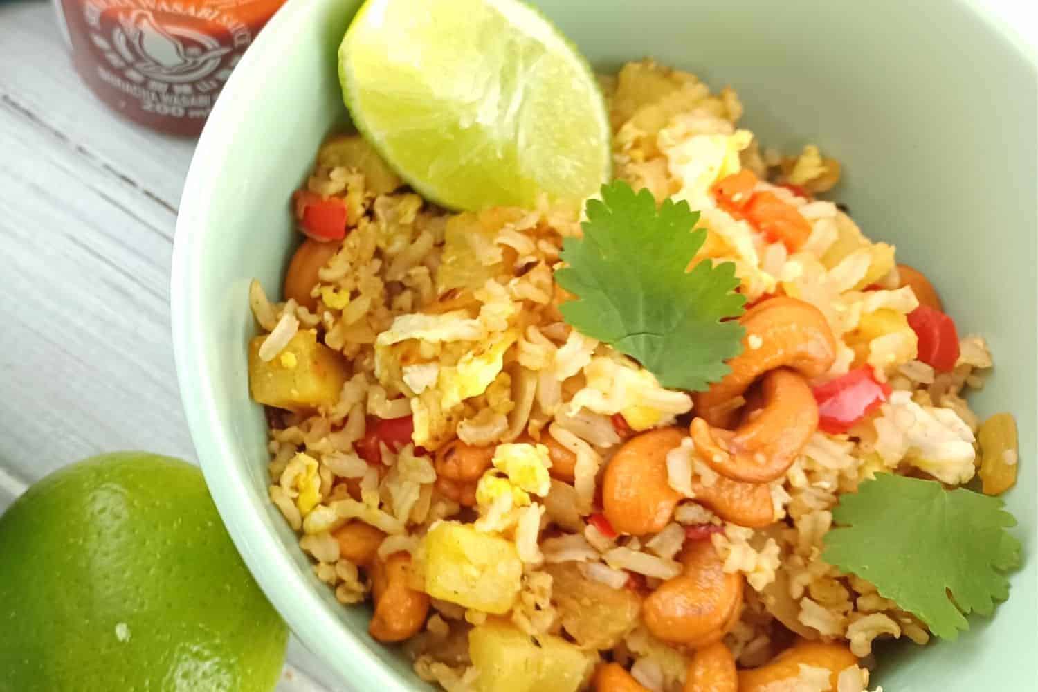 Exotic Pineapple Fried Rice