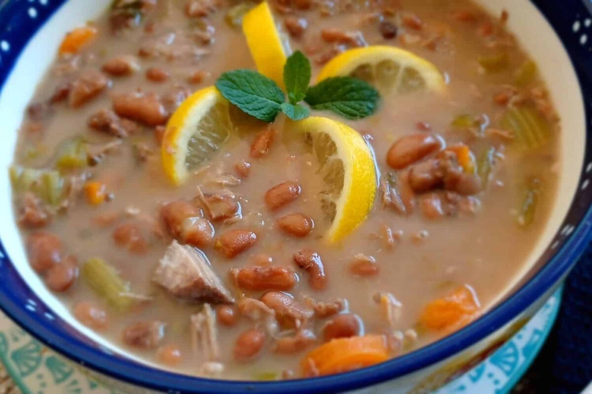 Pork Bean Soup Infused with Cumin