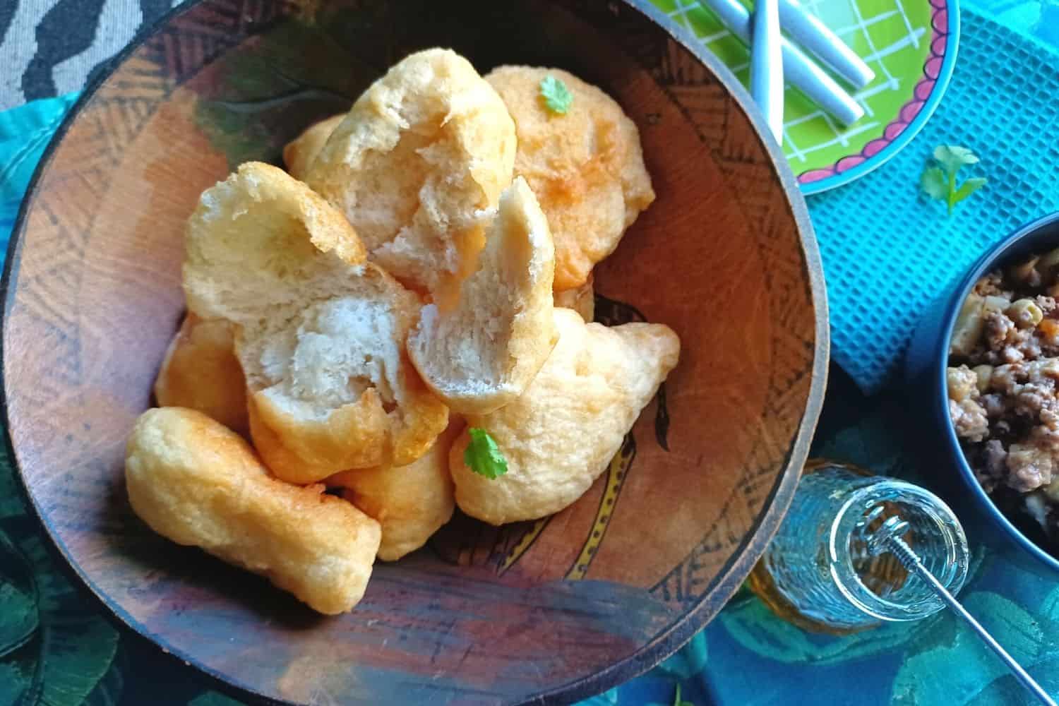 The Perfect Crispy Light Vetkoek (bread rolls)