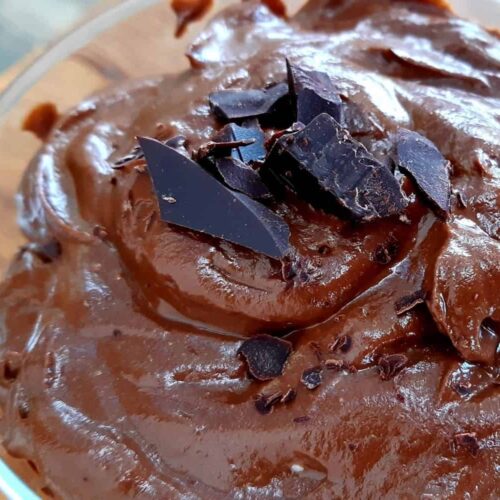 Sugar & Dairy Free, Avo and Cocoa Chocolate Mousse