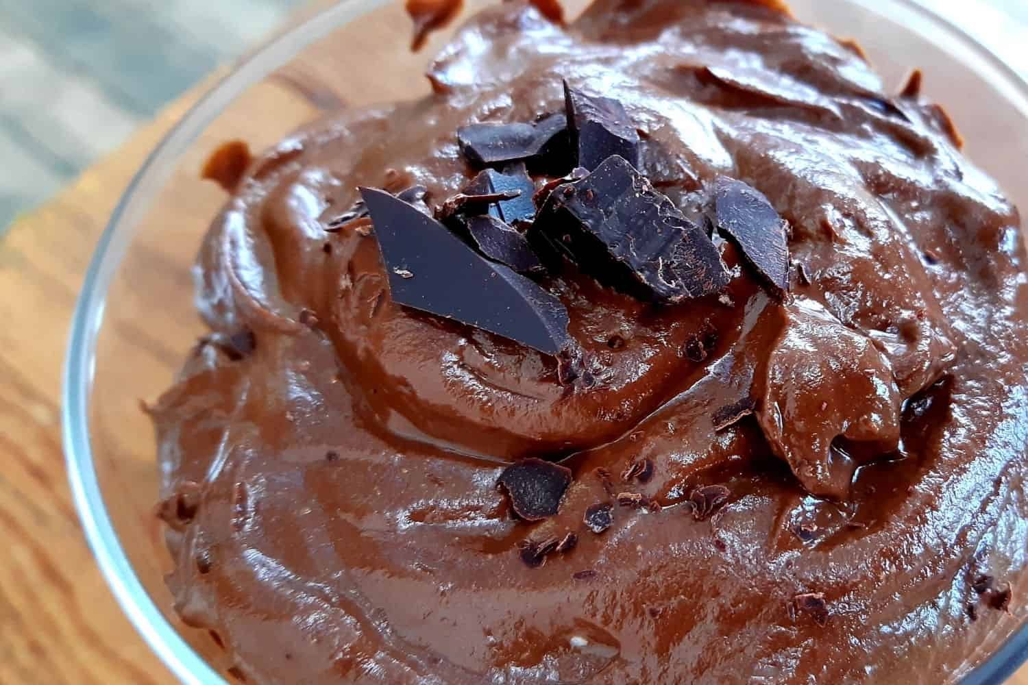 Sugar & Dairy Free, Avo and Cocoa Chocolate Mousse