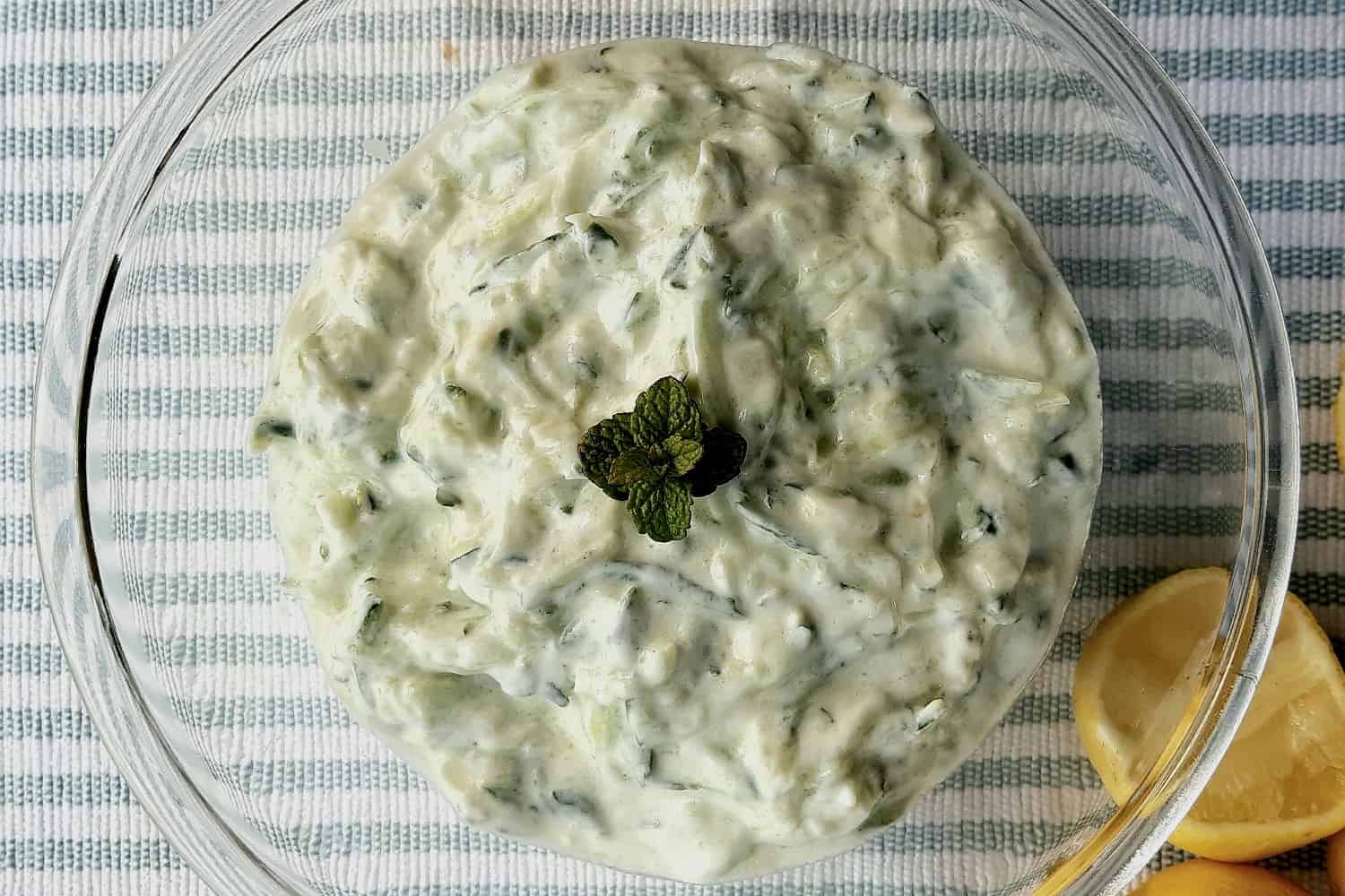 Fresh Tzatziki with Mint