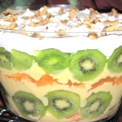 Fresh Fruit South African Trifle Recipe