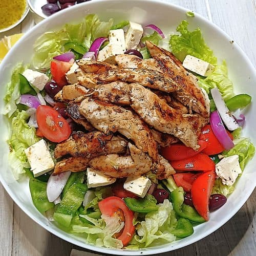 Chicken Greek Salad