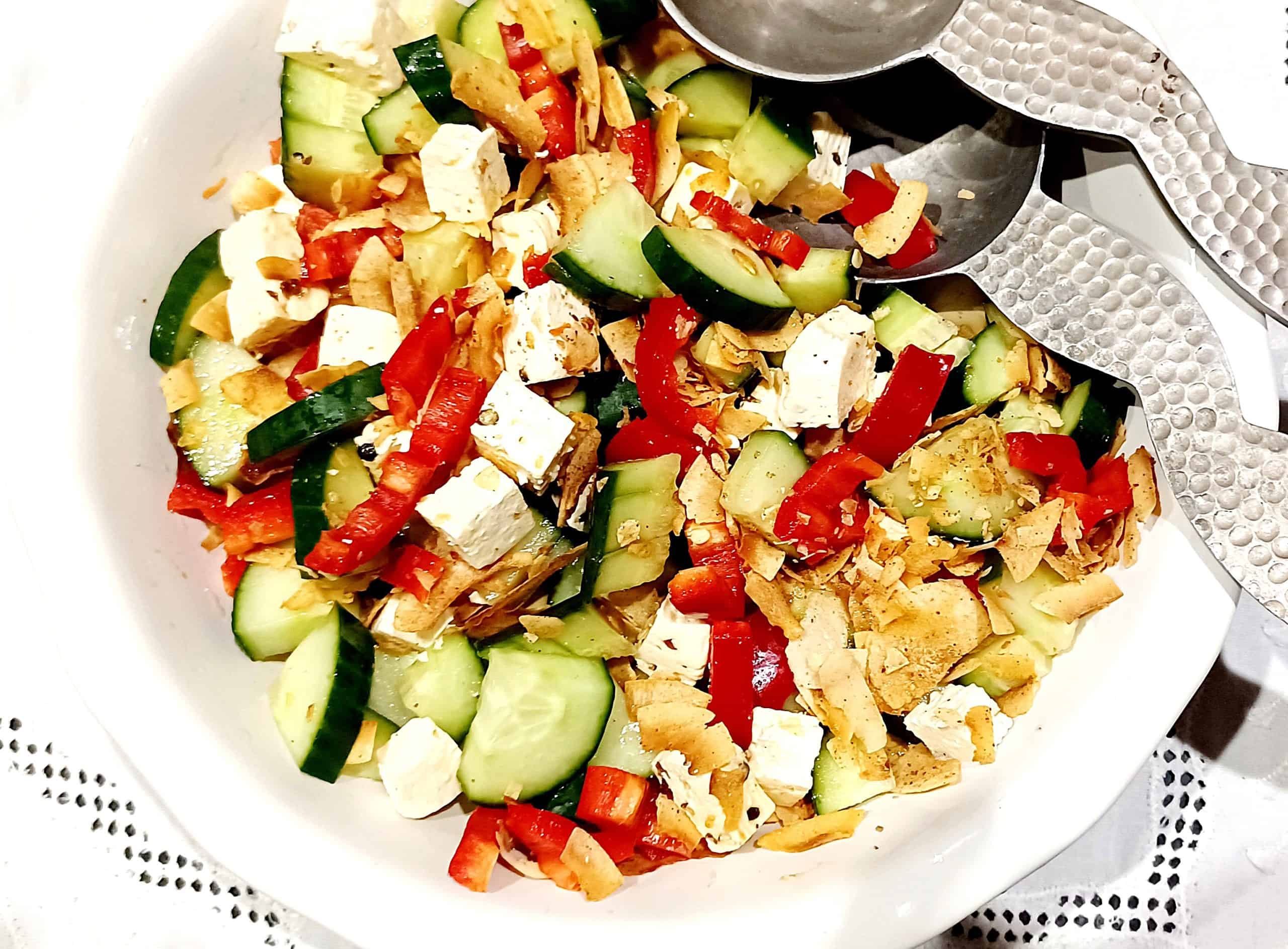 Scrumptious Crunchy Cucumber and Coconut Salad