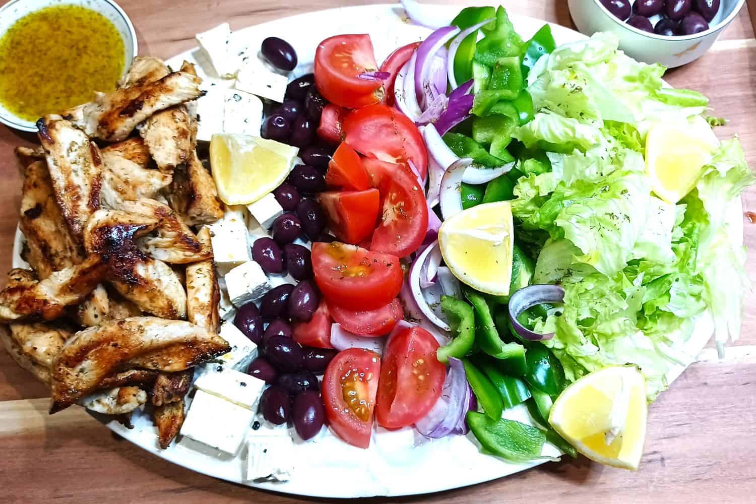 Chicken Greek Salad