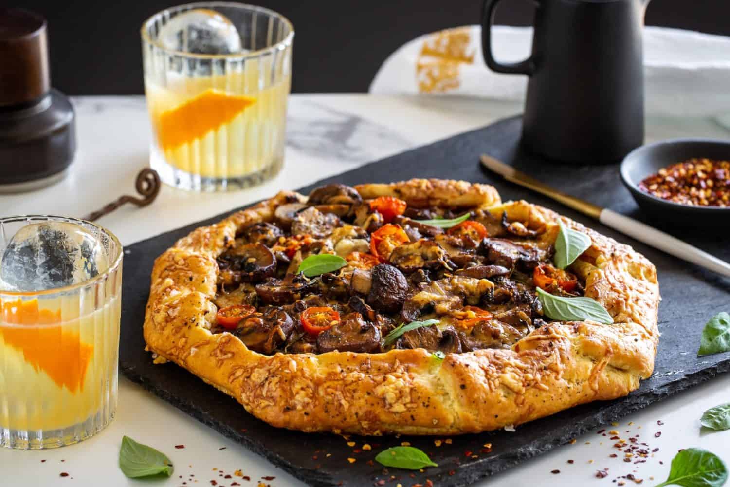 Savory Mushroom Galette