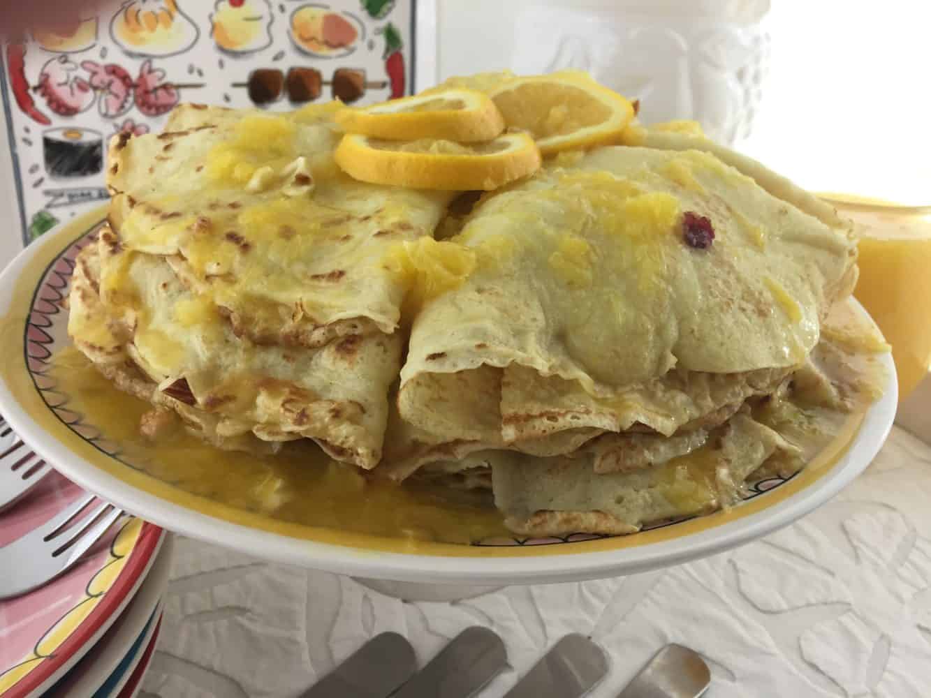 Assembled Pancakes