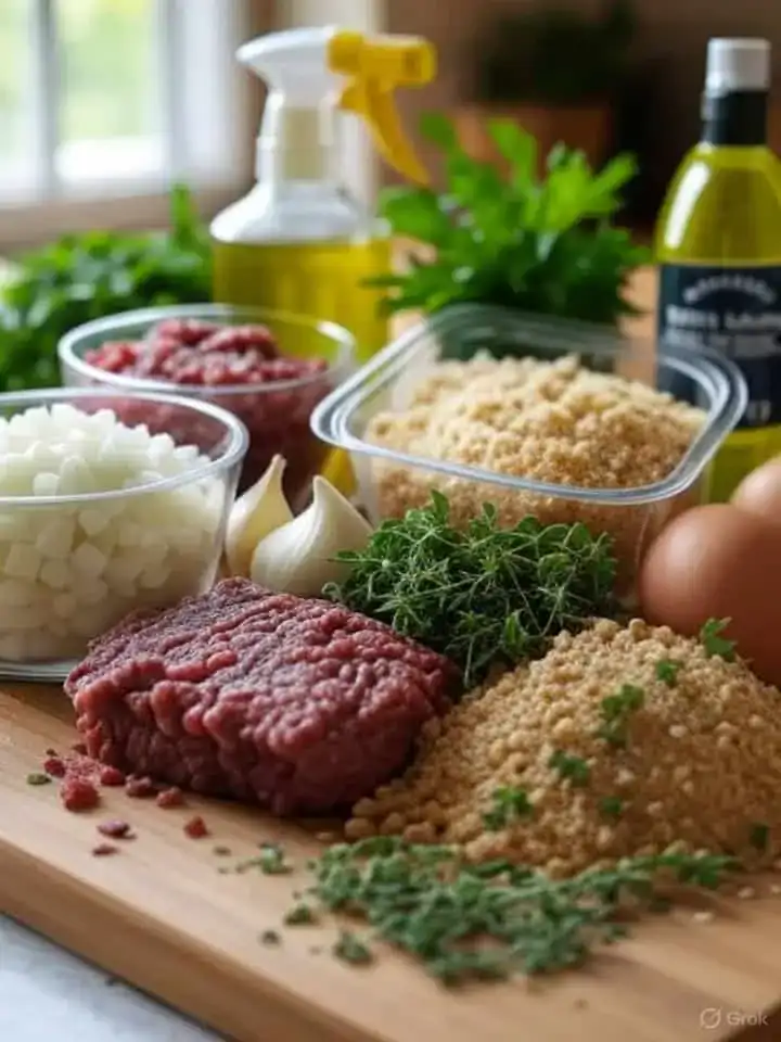 Meatloaf in the making