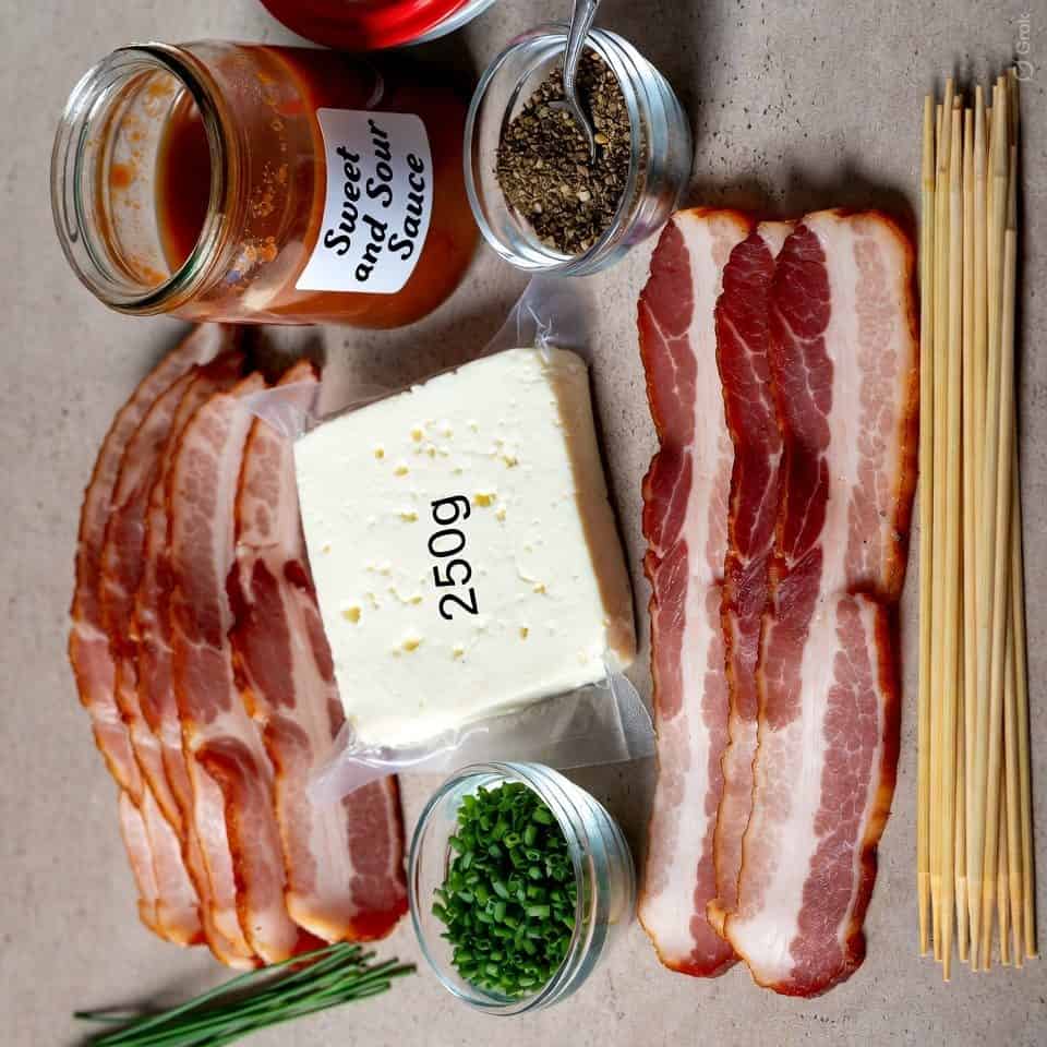 Bacon & Halloumi Skewers