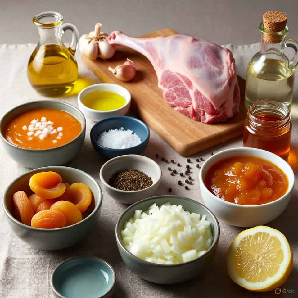 Ingredients for Leg of Lamb