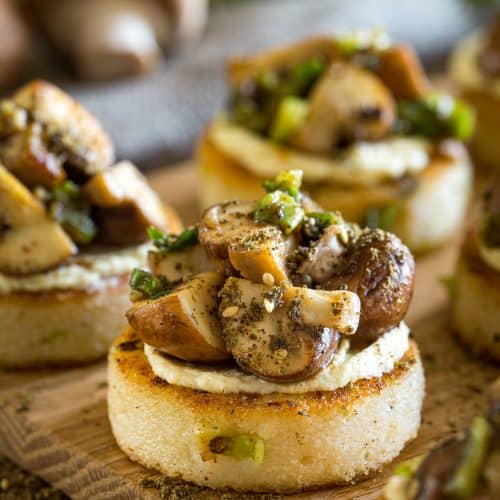 Pap Cakes & Portabellinis