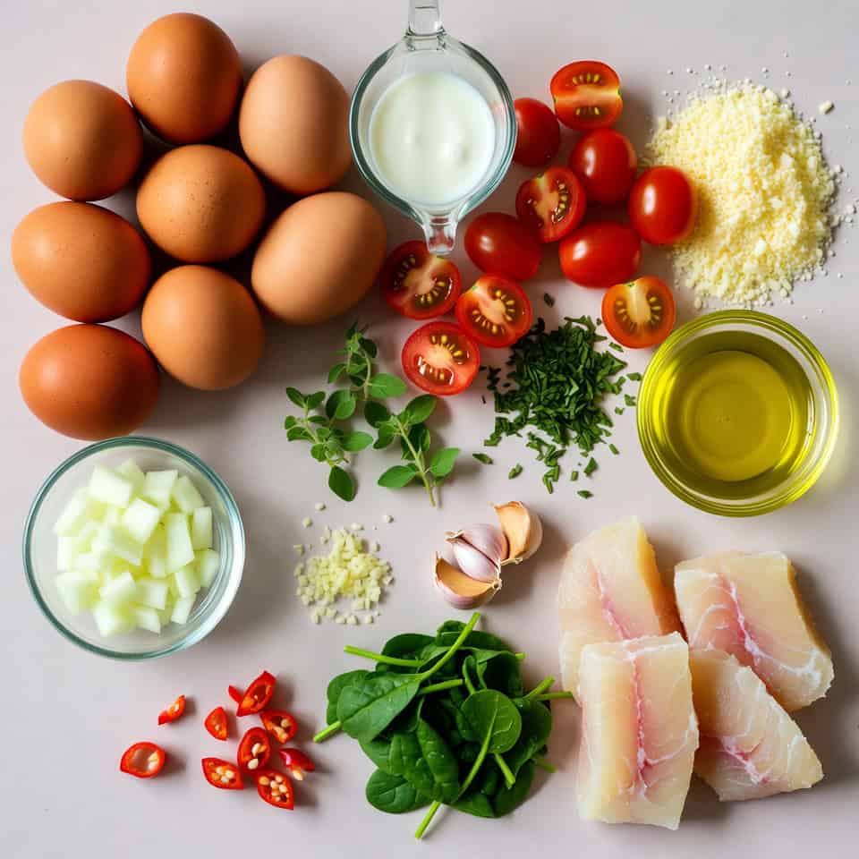 Ingredients for Frittata