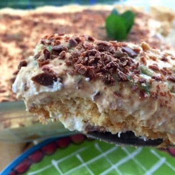 Sweet Peppermint crisp tart